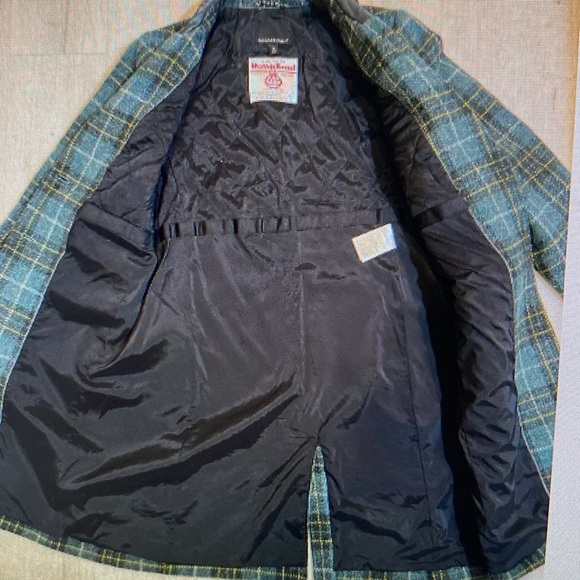 BANANA REPUBLIC Harris Tweed Tailored Coat Pure Wool - Picture 13 of 14